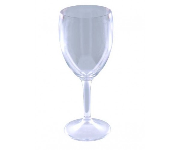 Hvidvinsglas af polycarbonat