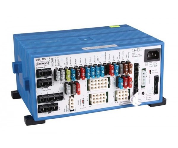 Elektroblok til autocamper 12 V. EBL 220-2B + OPV