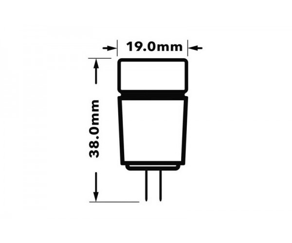 Verbatim LED kapsel, G4 fatning, 2,5 W