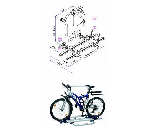 Cykelholder bag "Thule Elite G""