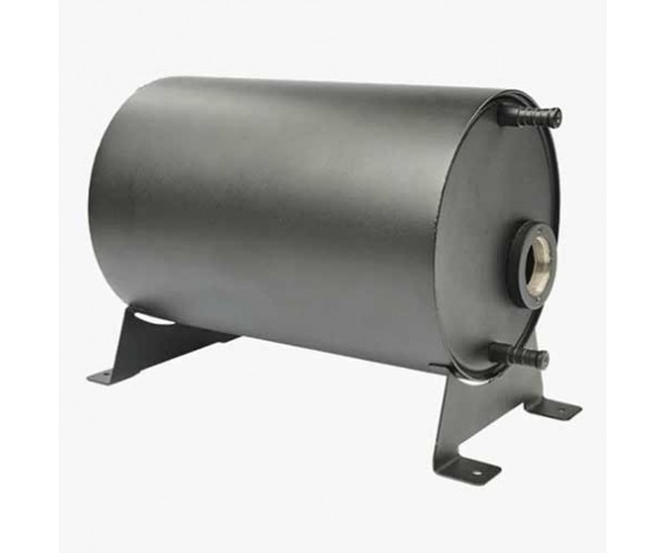 Hero Camper varmtvandsbeholder - rustfrit stål - black edition