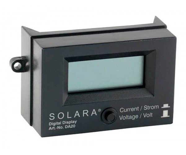 Digitalviser til solcelle regulator