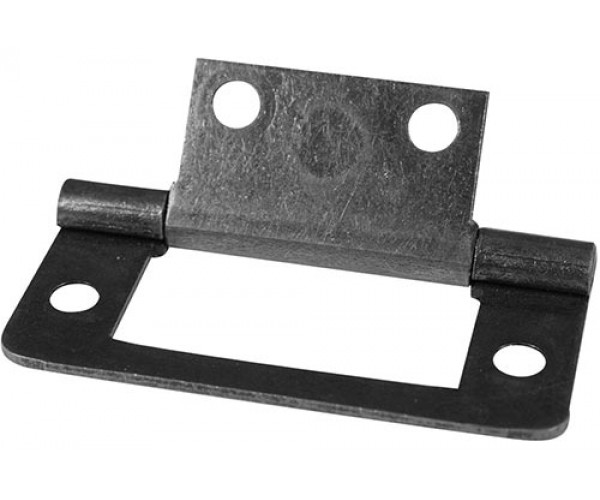 English skabshængsel, 50 mm, metal. Pakke med 2 stk.