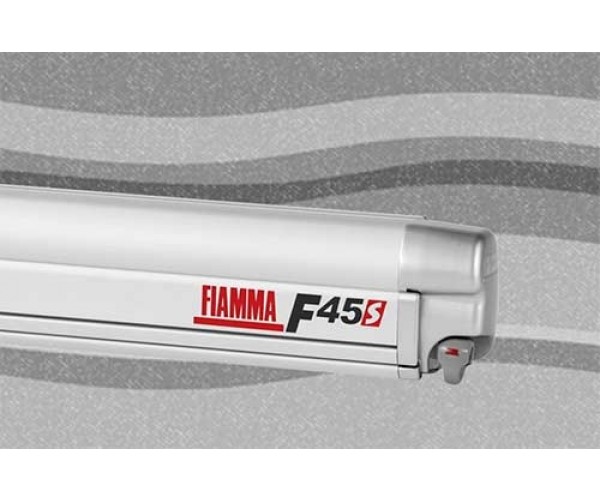 Fiamma F45 S markise, Royal Grey, titanium boks - L 5,50 meter 