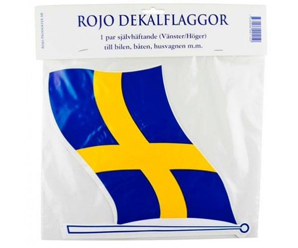Flag “SE”, sæt a´ 2 stk, small.