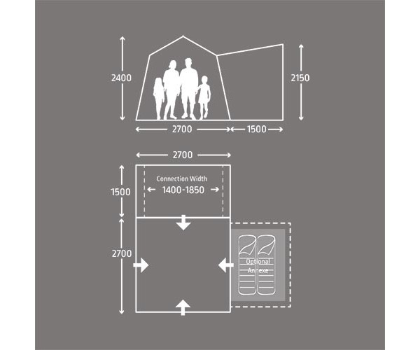 Kampa Cross AIR TG