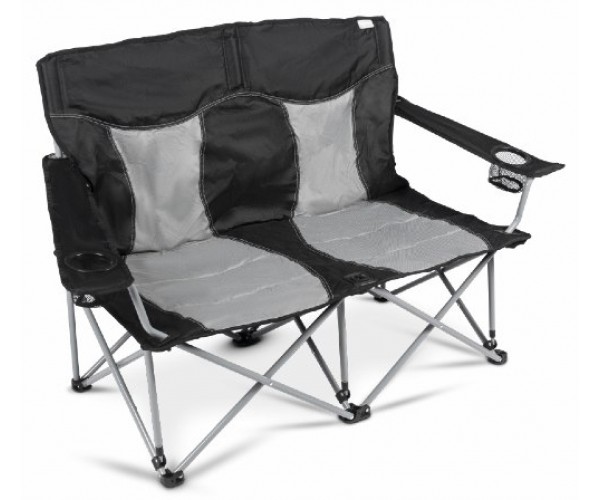 Kampa Lofa foldbar sofa til to personer | Fog/grå