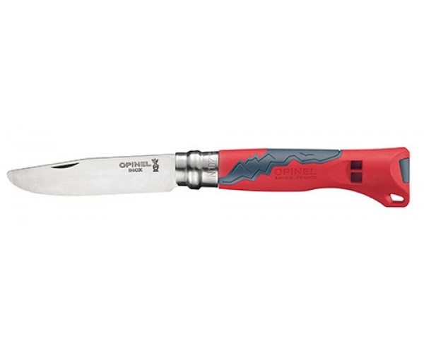 Opinel N°7 OUTDOOR Junior Rød