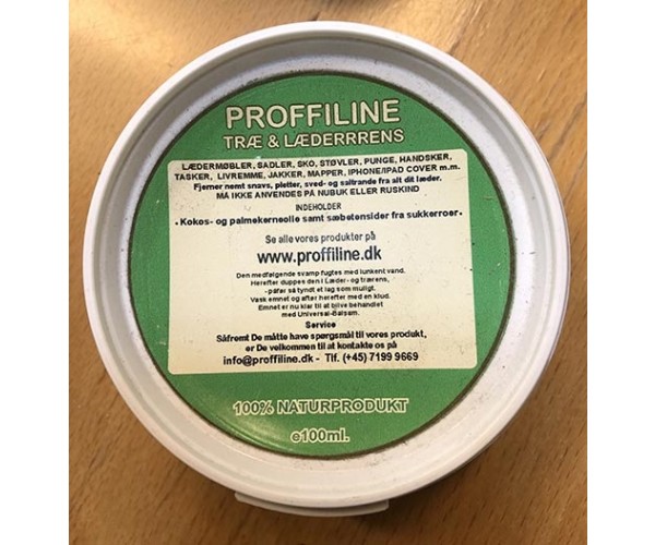Proffiline Træ og læderrens