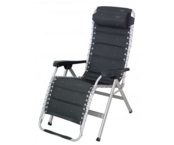 Relaxstol deluxe i sort