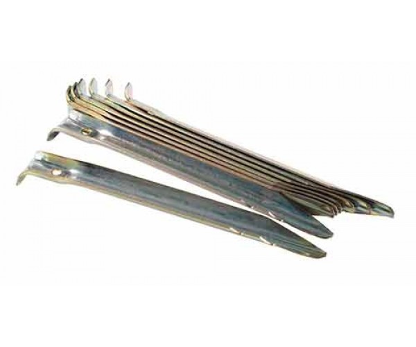 Stålpløk 22 cm. 8 stk.