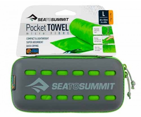 Sea to Summit Pocket Towel Lime