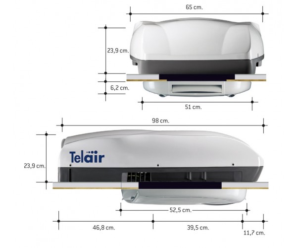 "Telair Dualclima 8400H" Klimaanlæg