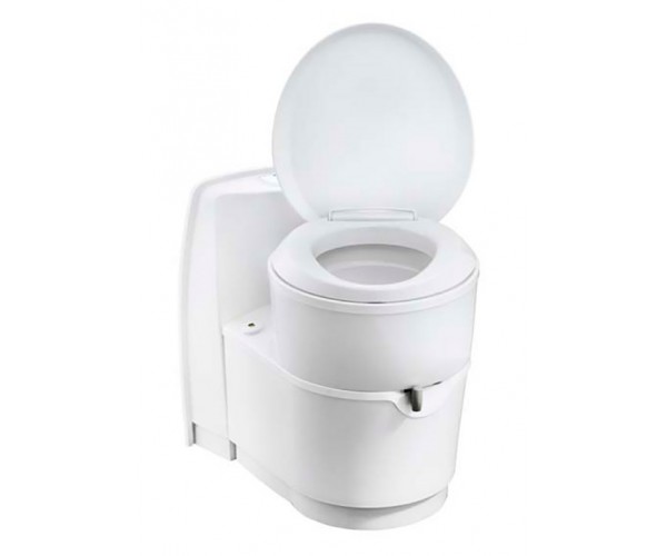 Thetford kasettetoilet C223-CS hvid med kumme i plast