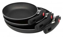 Click & Cook stegepande med foldbart håndtag, Ø 24 cm