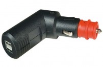 Dobbelt usb vinkelstik