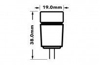 Verbatim LED kapsel, G4 fatning, 2,5 W