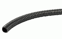 Afløbsslange flexibel 19 mm grå