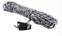 Bardunsnor 4 stk. 4 m. Graa