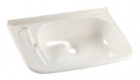Håndvask 465x290 mm hvid