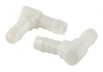 Plastsamler 13 mm vinkel 2 stk.