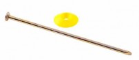 Stålpløk med kappe 20 cm. 6 stk.