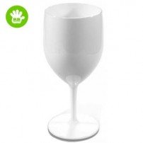 Drinksglas hvidt brudsikkert