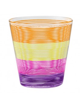 Rød Spectrum glas