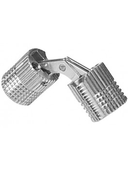  Hængsel til køkkenklap, 12 mm, mat guld