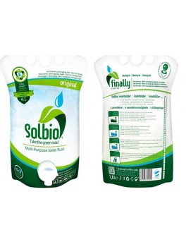 Toiletvæske Solbio 1,6L – 40 doseringer.
