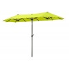 Salerno altanparasol - 300 x 150 cm grøn