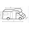 Camper cover til vinter og sommerbeskyttelse