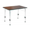  Dukdalf Stabilic campingbord 100 x 68 cm, gråbrun