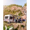 Markise | Thule 6300 Mystic Grey 12V L400 x D250 hvid